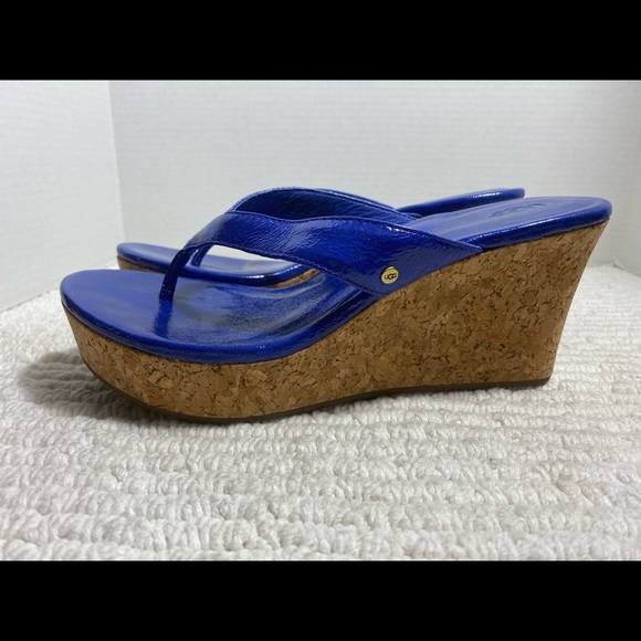 UGG Sandals Blue Size 8 Women's - Picture 13 of 15